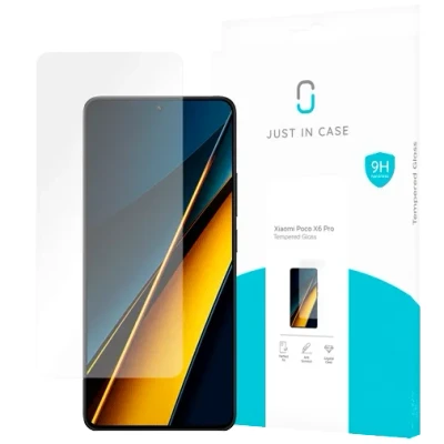 Afbeelding van Just in Case Gehard Glas Clear Screenprotector Poco X6 Pro