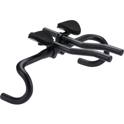 Afbeelding van BBB Cycling AeroLight Race Ligstuur Verstelbaar Lichtgewicht Opzetstuur met Armsteun Zwart 25.4 31.8mm BHB 58