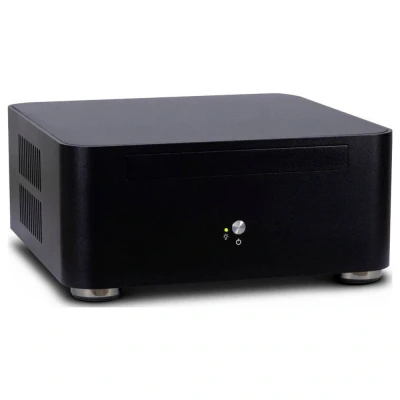 Afbeelding van Intertech ITX A80S (Mini ITX), PC behuizing, Zwart