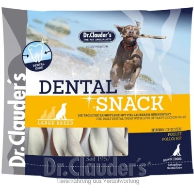 Afbeelding van Dr.Clauder&#039;s Dental Snack Large Hondensnacks Kip 500 g