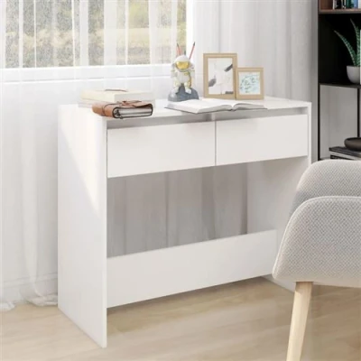 Afbeelding van Wandtafel 89x41x76,5 cm staal wit