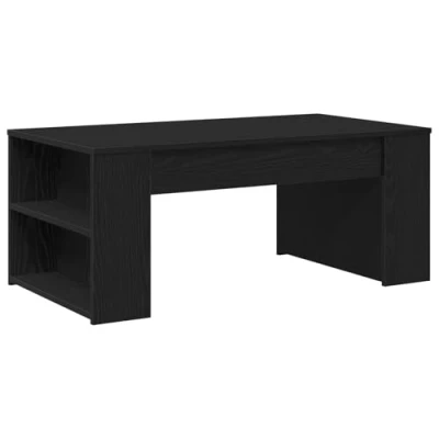 Afbeelding van vidaXL Salontafel Zwart Eiken Engineered hout Middelgroot
