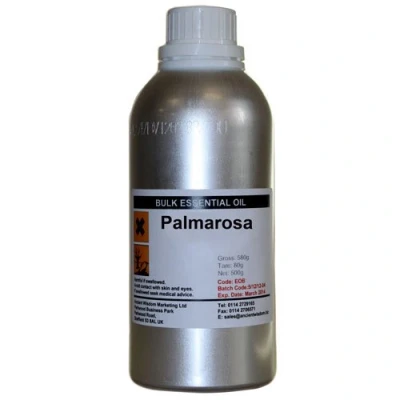 Afbeelding van Etherische Olie Palmarosa 500ml 100% Essentiële Oliën in Bulk Aromatherapie Diffuser