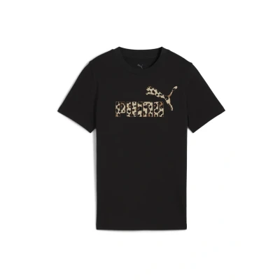 Afbeelding van Puma ESS Graphic Animal TEE G Sport Tshirt voor kinderen, Maat: 128, Black