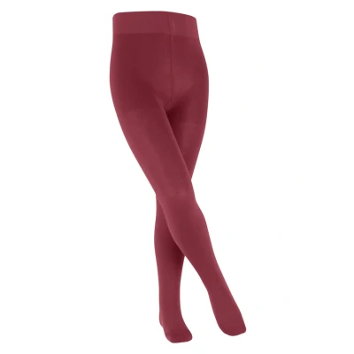 Afbeelding van FALKE Family duurzaam katoen kinderpanty maillot meisjes jongens rood Maat 134 146