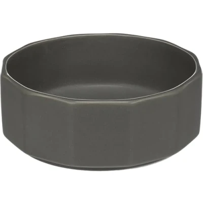 Afbeelding van Flamingo GAMELLE pour LA Nourriture ET l&#039;eau Valerio Rond Gris 16x6CM 800ML