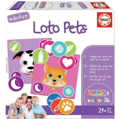 Afbeelding van EDUCA lotto huisdieren