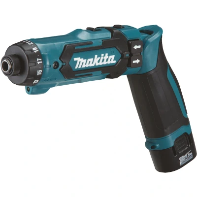 Afbeelding van Makita DF012DSJ 7,2V accu boor en schroefmachine 2x 1,5Ah in Mbox