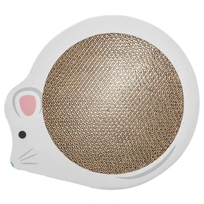 Afbeelding van TRIXIE JUNIOR KRABMAT MUIS MET CATNIP WIT 35X29,5X2,5 CM