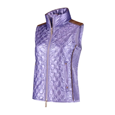 Image de Mrs. Ros SS25 Glossy Bodywarmer Lavender Fields