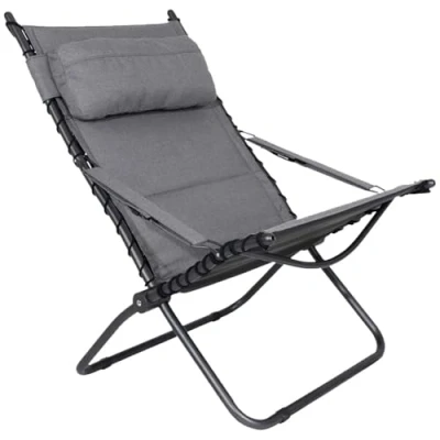 Afbeelding van Crespo Loungestoel AP/262 Tex Comfort Licht grijs