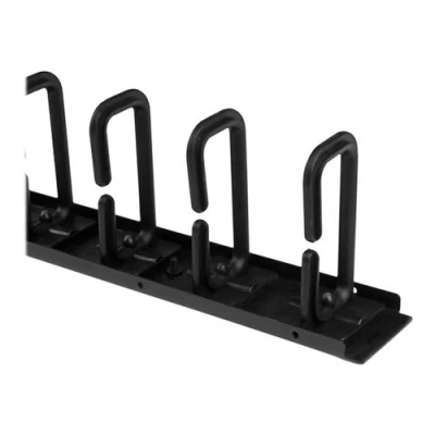 Image de StarTech.com Panneau de gestion câbles 0U 1,8 m pour rack Guide avec anneaux Organisateur (CMVER40UD) Kit des à en D 1.83 noir 40U P/N: RK2537BKM, RK4242BK24, RK4242BK30