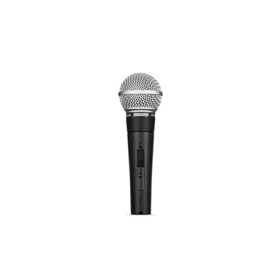 Afbeelding van Shure SM58SE Dynamische cardioïde spraakmicrofoon met aan/uit schakelaar, geïntegreerd popfilter, A25D microfoonclip, opbergtas, 3 polige XLR stekker (SM58S)