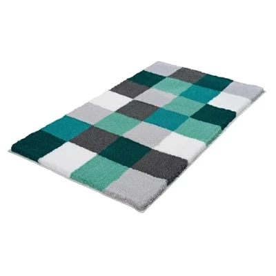 Afbeelding van Kleine Wolke Caro 4004478230552 Badmat, 85 x 150 cm, petrol blauw