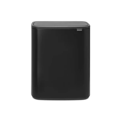 Image de Brabantia Bo Pedal Bin 60 Litres Noir Mat