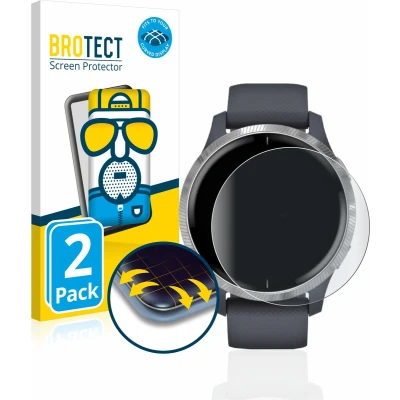 Afbeelding van BROTECT Volledige bedekking Matte Scherm Beschermer, Smartwatch beschermfolie, Grijs