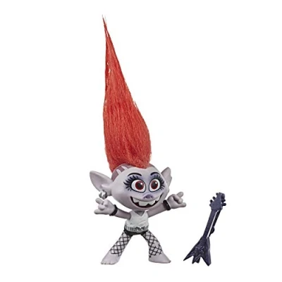 Afbeelding van Trolls The 2 DreamWorks World Tour 12,5 cm Barb Pop en zijn gitaar