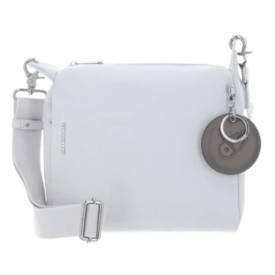 Afbeelding van Mandarina Duck Mellow Leather Schoudertas voor dames, Nimbus Cloud