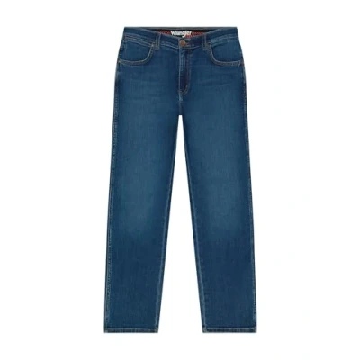 Image de Wrangler Greensboro Jean pour homme Coupe droite droite, Été pissenlit, 44W / 32L
