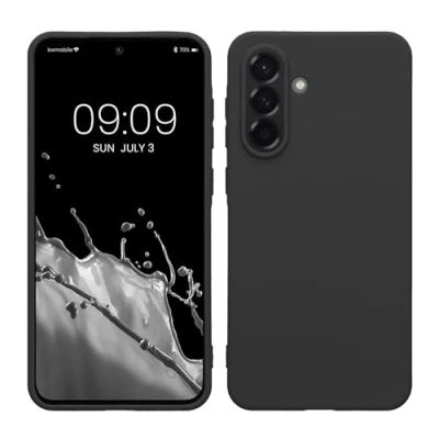 Afbeelding van kwmobile telefoonhoesje geschikt voor Samsung Galaxy A36 5G Hoesje smartphone Back cover in donkergrijs
