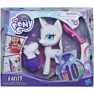 Image de Magical Mane My Little Pony Rarity 16,5 cm Blanc