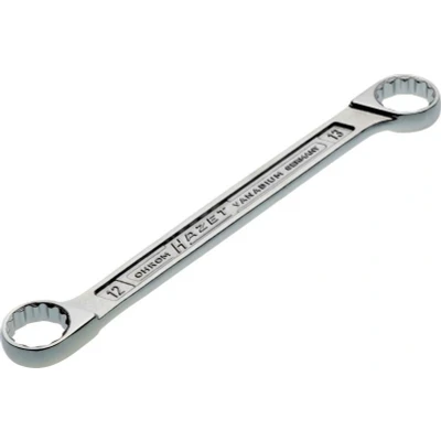Afbeelding van HAZET 610N 12X13 Tweezijdige ringsleutel 139 Chroom vanadium staal