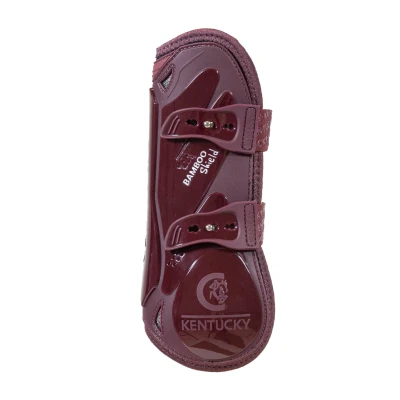 Image de Kentucky Horsewear Protèges Tendons Bamboo Elastic Bordeaux S