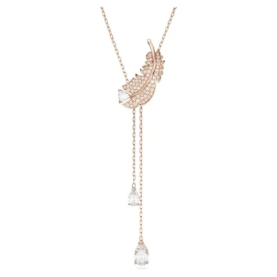 Afbeelding van Swarovski NICE Necklace Ketting Rose goldcoloured, Dames, Maat: One Size, gold coloured