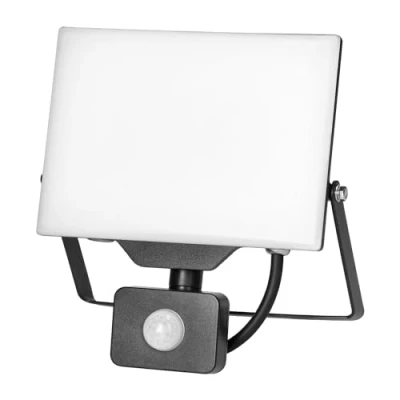 Afbeelding van MIRATIC led spot voor buiten, bewegingsmelder, zonder frame, waterdicht, IP65, buitenlamp, 4000 K, van aluminium en polycarbonaat, met bewegingssensor (50 W, lm)