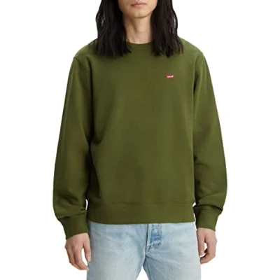 Image de Levi&#039;s New Original Crew Sweatshirt Homme, Sea Moss, XS