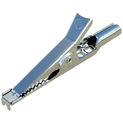 Afbeelding van SKS Hirschmann AGF 30 Fijn krokodilklem Zilver Klembereik (max.): 10 mm Lengte: 49 1 stuk(s)