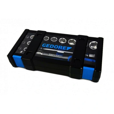 Afbeelding van Gedore 19 DMU 183 Dopsleutelset 1/2 (12.5 mm) 16 delig