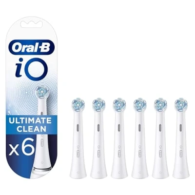 Afbeelding van Oral B Opzetborstels iO Ultimate Clean Wit 6 stuks