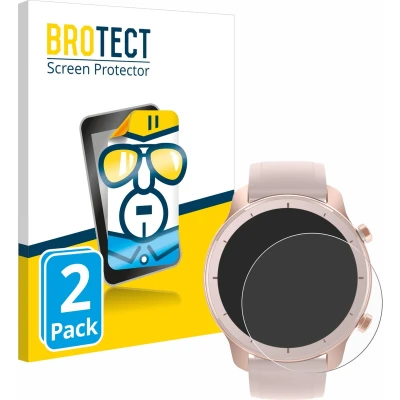 Afbeelding van BROTECT Schermbeschermer Clear, Smartwatch beschermfolie, Transparant