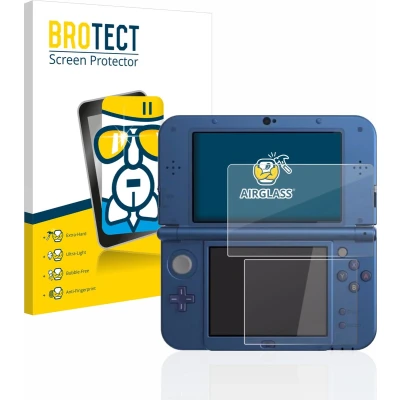 Afbeelding van BROTECT AirGlass kogelwerende glasfolie (DSi XL), Andere spelaccessoires, Transparant