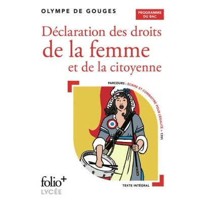 Image de Déclaration des droits de la femme et citoyenne BAC 2025