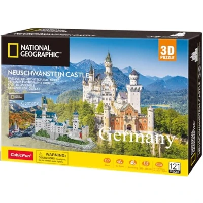 Afbeelding van National Geographic 3D Puzzel Neuschwanstein Castle