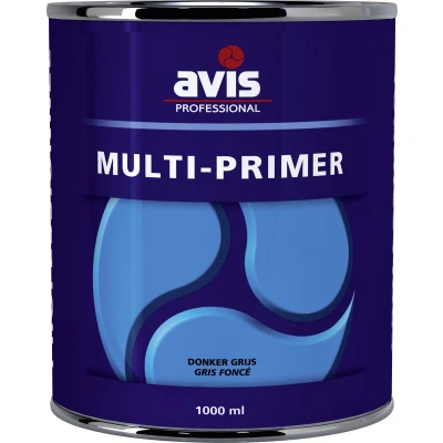 Afbeelding van Avis Multiprimer Grijs 2,5 liter Grondverf &amp; Primer