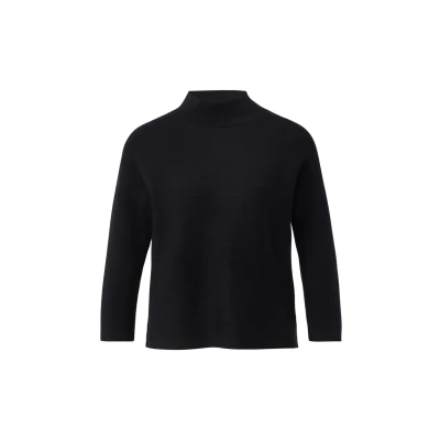Afbeelding van comma Trui, Dames, Maat: 46, Schwarz