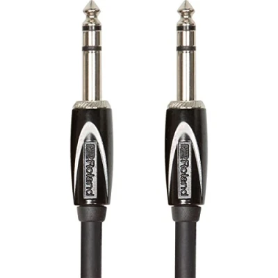 Afbeelding van Roland RCC 5 TRTR 1.5 m TRS Black Series Interconnect Cable