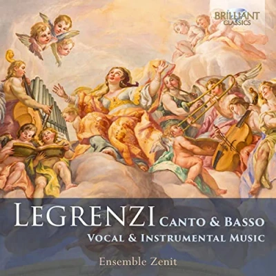 Afbeelding van Ensemble Zenit Legrenzi: Canto &amp; Basso, Vocal Instrumental Musi (CD)