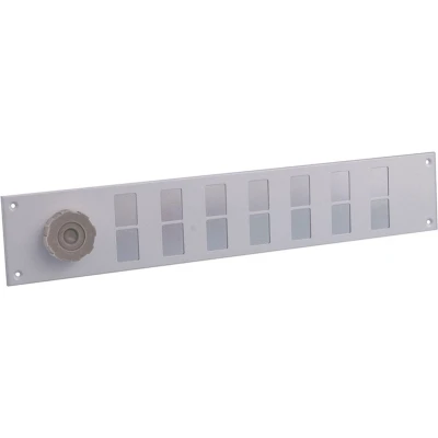 Afbeelding van Schuifrooster alu wit RAL9010 500x90mm