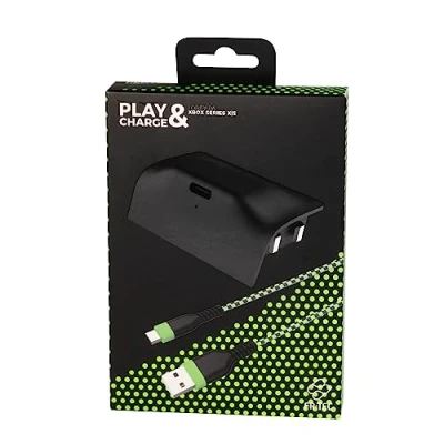 Afbeelding van FR TEC Oplaadkabel en batterij voor de Xbox Series X/S 3 meter Zwart