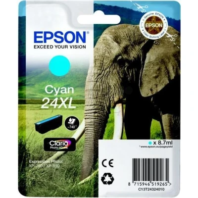 Afbeelding van Epson 24 (C13T24224012) Inktcartridge Cyaan