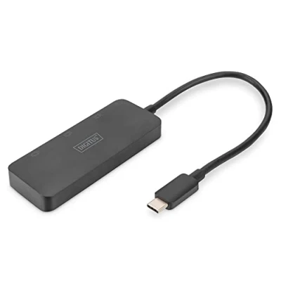 Image de DIGITUS MST Hub Répartiteur video USB C 3 x DisplayPort de bureau