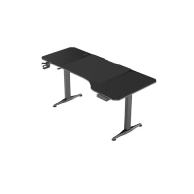 Afbeelding van VDD Gaming Bureau Game Desk Zit sta Elektrisch in hoogte Verstelbaar Computer Tafel 160 x 75 cm Zwarte Maximale 117