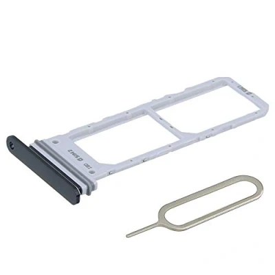 Afbeelding van MMOBIEL Sim Tray Kaart Houder Nano Slot voor Samsung Galaxy Note 10 (ZWART)