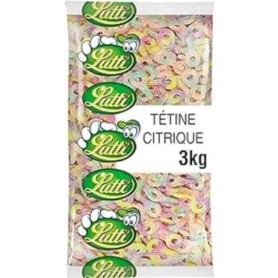 Image de Lutti Tétine Citrique Bonbons en Vrac 3 kg