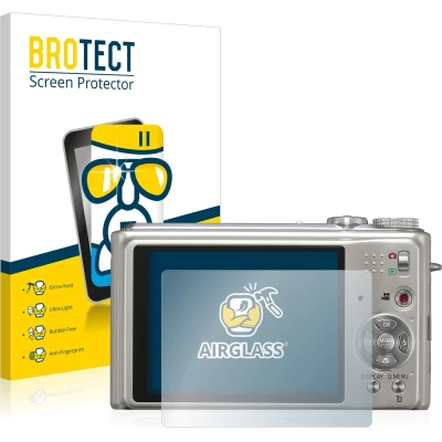 Afbeelding van BROTECT Screenprotector voor Panasonic Lumix DMC TZ7 Folie Beschermfolie Beschermglas transparant