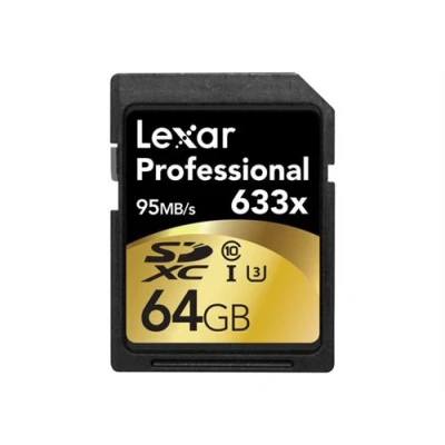 Image de Lexar Professional carte mémoire flash 64 Go SDXC UHS I